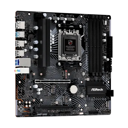 ASRock B650M PG Lightning AM5 Micro ATX Motherboard — image 3 of 4