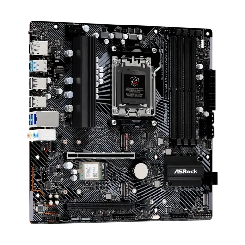 ASRock B650M PG Lightning WiFi AM5 Micro ATX Motherboard — image 3 of 4