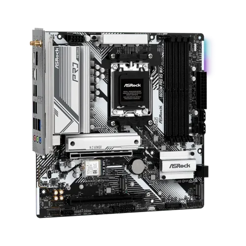 ASRock B650M Pro RS WiFi AM5 Micro ATX Motherboard — image 3 of 4