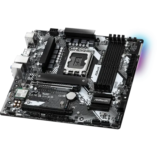 ASRock B760M Pro-A WiFi DDR5 Micro ATX Motherboard — image 3 of 4