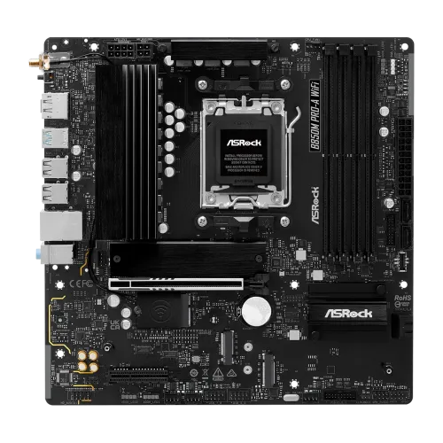 ASRock B850M Pro-A WiFi AM5 DDR5 mATX Motherboard — image 2 of 5