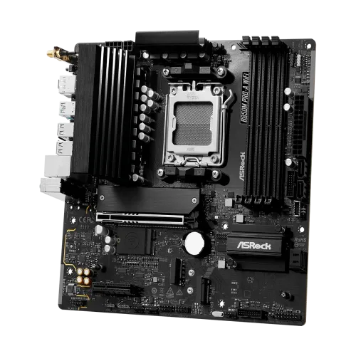 ASRock B850M Pro-A WiFi AM5 DDR5 mATX Motherboard — image 4 of 5