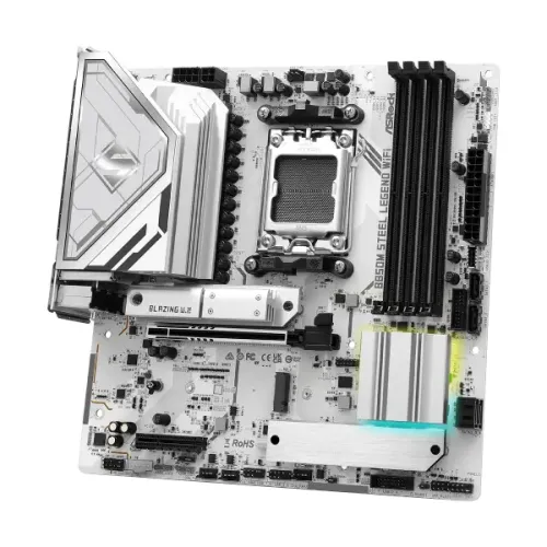 ASRock B850M STEEL LEGEND WIFI AM5 DDR5 mATX Motherboard — image 5 of 6
