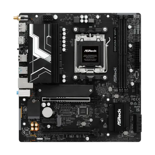 ASRock B850M-X R2.0 WiFi AMD AM5 mATX Motherboard — image 2 of 6