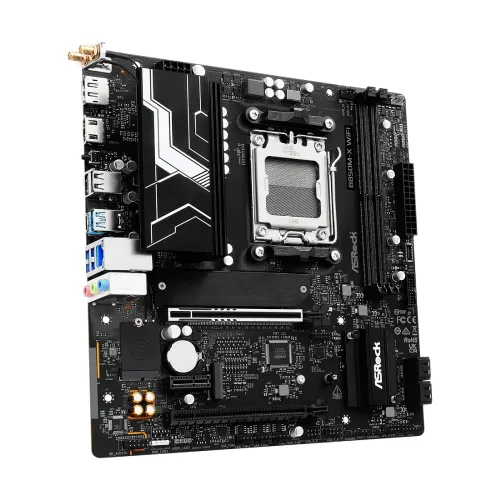 ASRock B850M-X R2.0 WiFi AMD AM5 mATX Motherboard — image 4 of 6