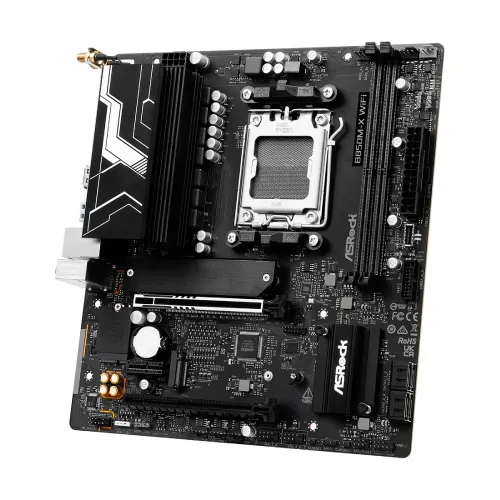 ASRock B850M-X R2.0 WiFi AMD AM5 mATX Motherboard — image 5 of 6