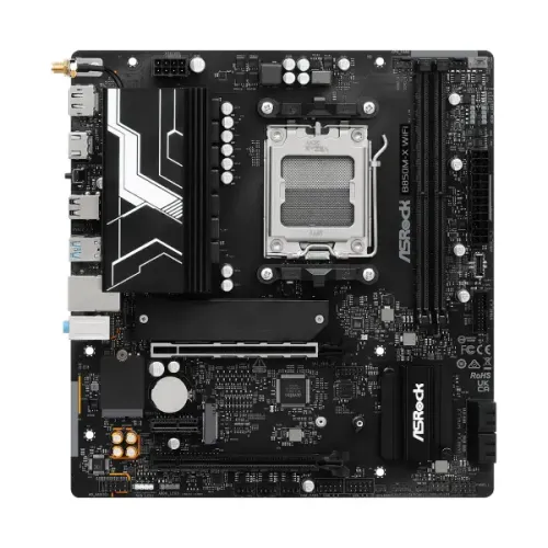 ASRock B850M-X WiFi AM5 DDR5 Micro ATX Motherboard — image 3 of 6