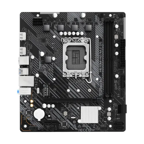 ASROCK H610M-H2/M.2 14th, 13th and 12th Gen mATX DDR5 Motherboard — image 2 of 5