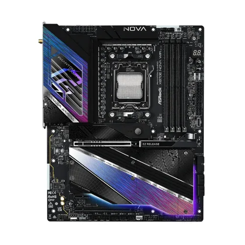 ASRock X870E Nova WiFi AM5 DDR5 ATX Motherboard — image 2 of 5