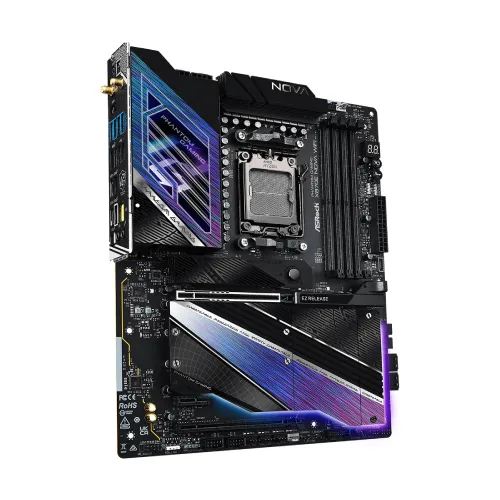 ASRock X870E Nova WiFi AM5 DDR5 ATX Motherboard — image 3 of 5