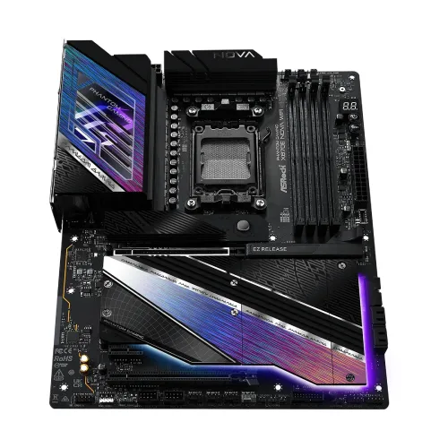 ASRock X870E Nova WiFi AM5 DDR5 ATX Motherboard — image 4 of 5