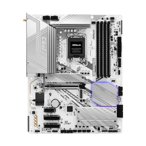 ASRock Z890 Pro RS WiFi White LGA1851 DDR5 ATX Motherboard — image 2 of 5