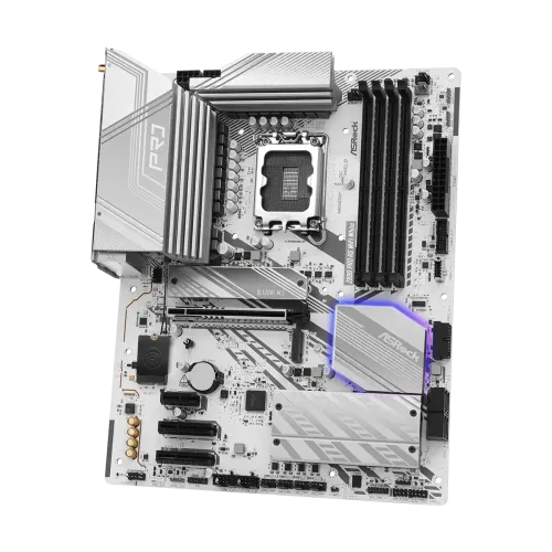 ASRock Z890 Pro RS WiFi White LGA1851 DDR5 ATX Motherboard — image 4 of 5