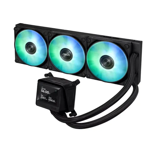 ASUS AYW Gaming LC 360 ARGB LCD 360mm Liquid CPU Cooler With Display — image 2 of 7