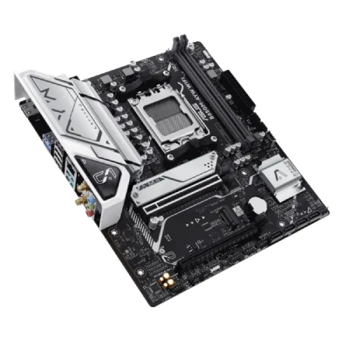 ASUS B650M-AYW WIFI AMD AM5 DDR5 Micro-ATX Motherboard — image 4 of 6