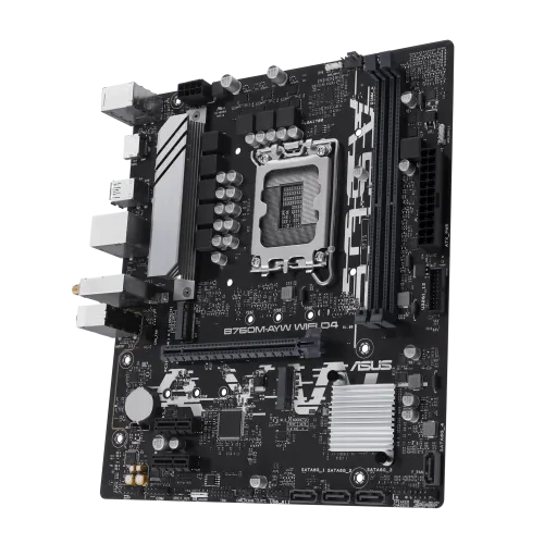 ASUS B760M-AYW WIFI D4 mATX Motherboard — image 4 of 6