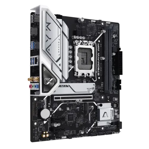 ASUS B760M-AYW WIFI mATX Motherboard — image 3 of 5
