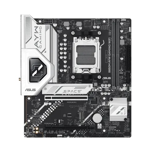 Asus B850M AYW GAMING WIFI AM5 m-ATX Motherboard — image 2 of 6