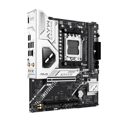 Asus B850M AYW GAMING WIFI AM5 m-ATX Motherboard — image 3 of 6