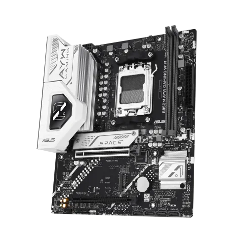 Asus B850M AYW GAMING WIFI AM5 m-ATX Motherboard — image 4 of 6