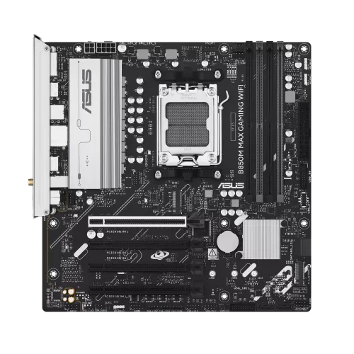Asus B850M MAX GAMING WIFI AM5 mATX Motherboard — image 2 of 6