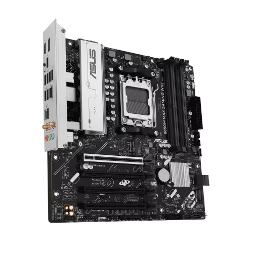 Asus B850M MAX GAMING WIFI AM5 mATX Motherboard — image 3 of 6