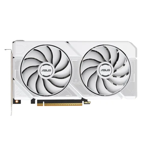 ASUS Dual GeForce RTX 5060 White OC Edition 8GB GDDR7 Graphics Card — image 2 of 6