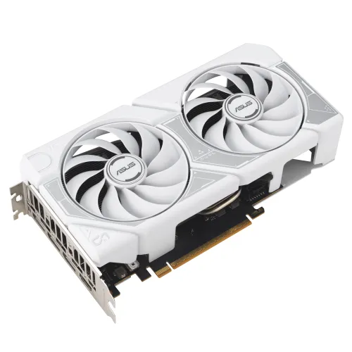 ASUS Dual GeForce RTX 5060 White OC Edition 8GB GDDR7 Graphics Card — image 3 of 6