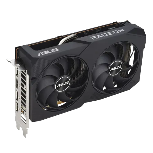 ASUS Dual Radeon RX 7600 V2 OC Edition 8GB GDDR6 Graphics Card — image 3 of 5
