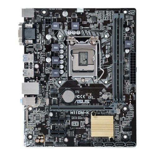 ASUS H110M-K Motherboard — image 3 of 4