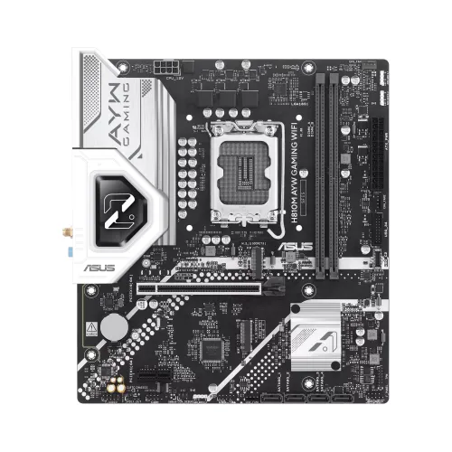 Asus H810M AYW GAMING WIFI LGA 1851 mATX Motherboard — image 2 of 6