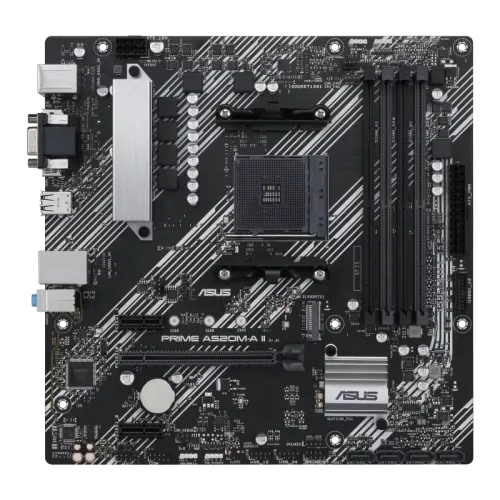 Asus PRIME A520M-A II AM4 micro ATX Motherboard — image 2 of 5