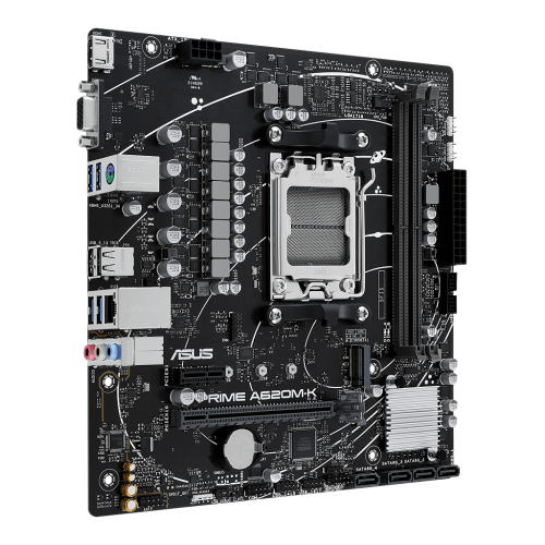 Asus PRIME A620M-K-CSM AM5 mATX Motherboard — image 3 of 6
