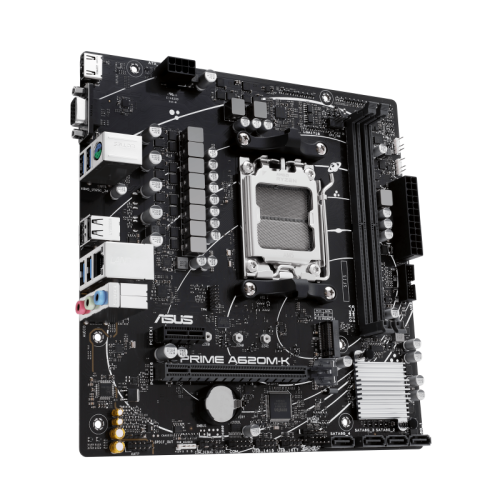 Asus PRIME A620M-K-CSM AM5 mATX Motherboard — image 4 of 6