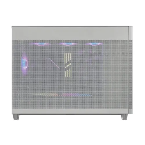 ASUS Prime AP201 White MicroATX Small Tower Mesh Case — image 4 of 5