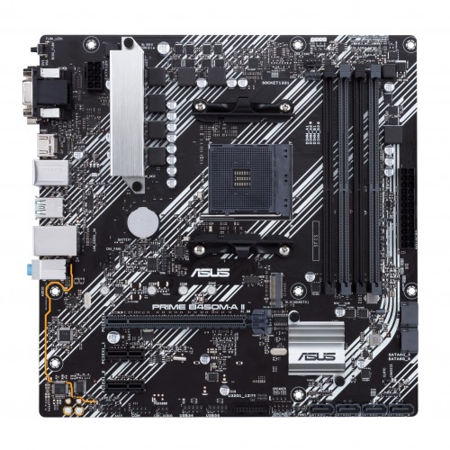 Asus Prime B450M-A II AM4 Micro-ATX AMD Motherboard — image 2 of 4