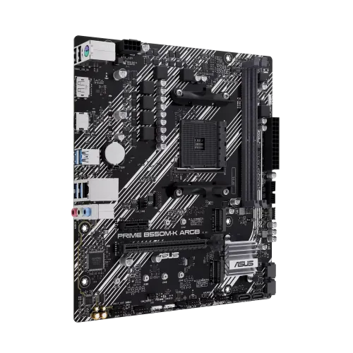 Asus PRIME B550M-K ARGB AMD AM4 mATX Motherboard — image 3 of 5