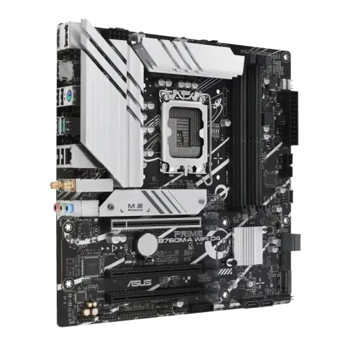 Asus PRIME B760M-A WIFI D4 mATX Motherboard — image 3 of 4