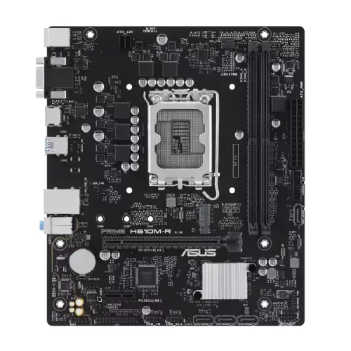 ASUS PRIME H610M-R DDR5 LGA1700 mATX Motherboard — image 2 of 4