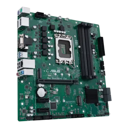 ASUS Pro B660M-C D4-CSM mATX Motherboard — image 4 of 6