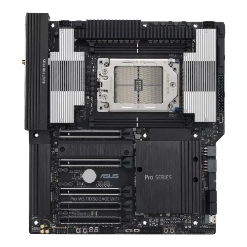 ASUS Pro WS TRX50-SAGE WIFI AMD sTR5 Workstation Motherboard — image 2 of 5