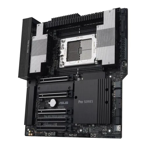ASUS Pro WS TRX50-SAGE WIFI AMD sTR5 Workstation Motherboard — image 3 of 5