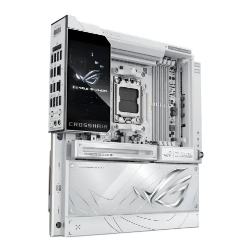 Asus ROG CROSSHAIR X870E GLACIAL AMD AM5 ATX Motherboard — image 2 of 5