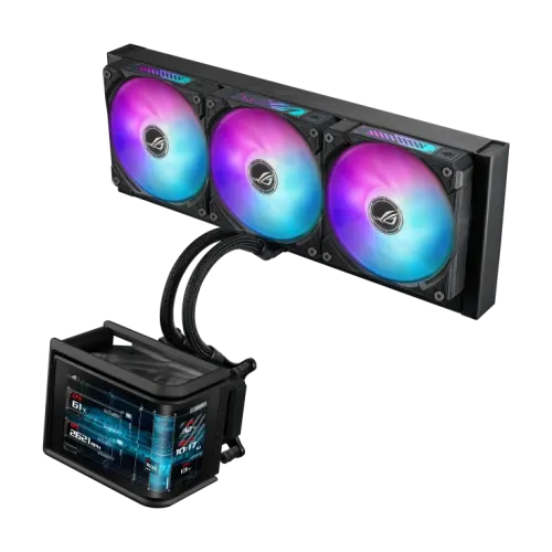 Asus ROG Ryuo IV SLC 360 ARGB 360mm AIO Liquid CPU Cooler With Display — image 2 of 6