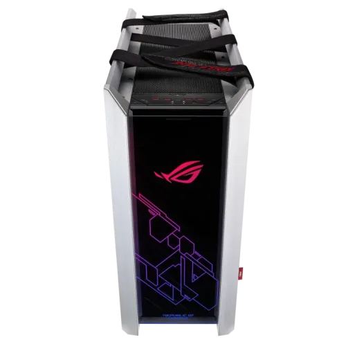 ASUS ROG Strix Helios GX601 White Edition E-ATX Mid Tower Gaming Casing — image 2 of 5