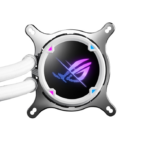 ASUS ROG STRIX LC II 240 ARGB White Edition Liquid CPU Cooler — image 2 of 3