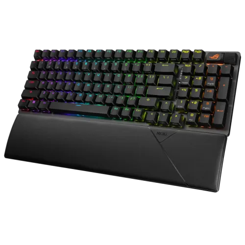 Asus ROG Strix Scope II 96 Wireless X901 Snow White Switch RGB Gaming Mechanical Keyboard — image 2 of 6