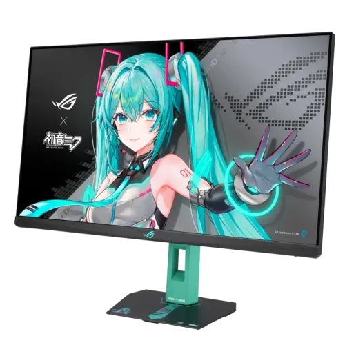 ASUS ROG Strix XG27ACMEG-G Hatsune Miku Edition 27" 2K 260Hz Fast IPS Gaming Monitor — image 3 of 6