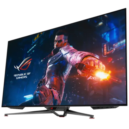 ASUS ROG Swift OLED PG48UQ 47.5" 4K UHD 138Hz WOLED Gaming Monitor — image 2 of 6