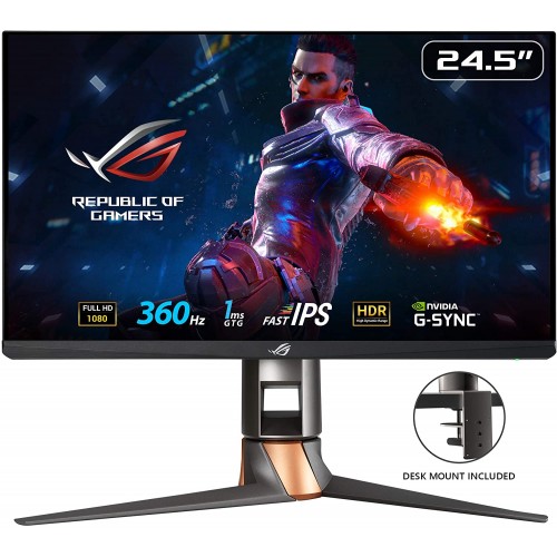 Asus ROG Swift PG259QNR 24.5" 360Hz FHD eSports G-SYNC Gaming Monitor — image 3 of 4